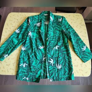 Vintage 80's-90's printed White Stag Blazer